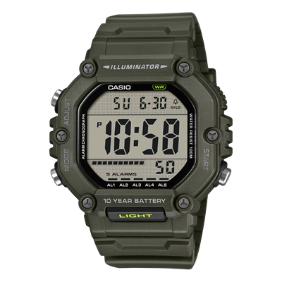 RELOJ CASIO AE-1600HX-3AVEF HOMBRE 54.1 × 49.7 × 15.9 MM